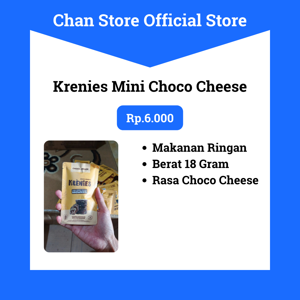 Krenies Mini Choco Cheese 18 Gram