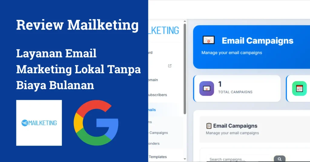 Review Mailketing Software Email Marketing